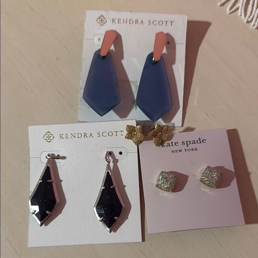 Kendra Scott Blue and Silver Modern Jewelry Collection